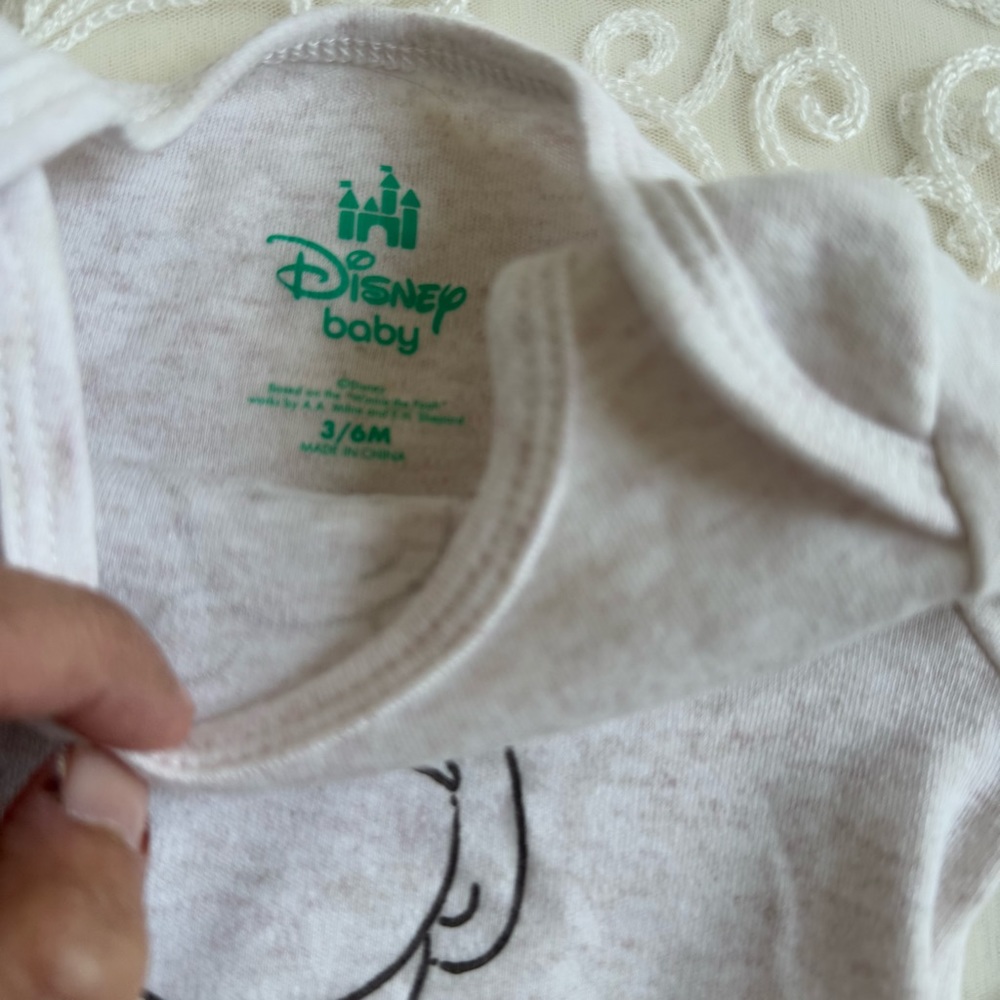 Disney Baby Matching Set Gray and Brown with Cozy Hoodie and cap - NEW - Picture 11 of 11